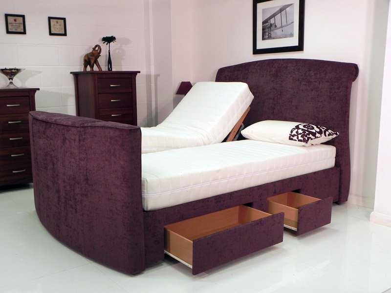 Adjustable tv bed