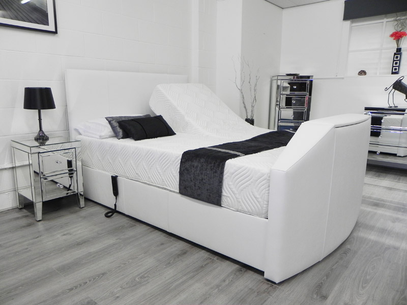 tv beds with tv and mattress