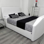 Enfield TV Bed in white