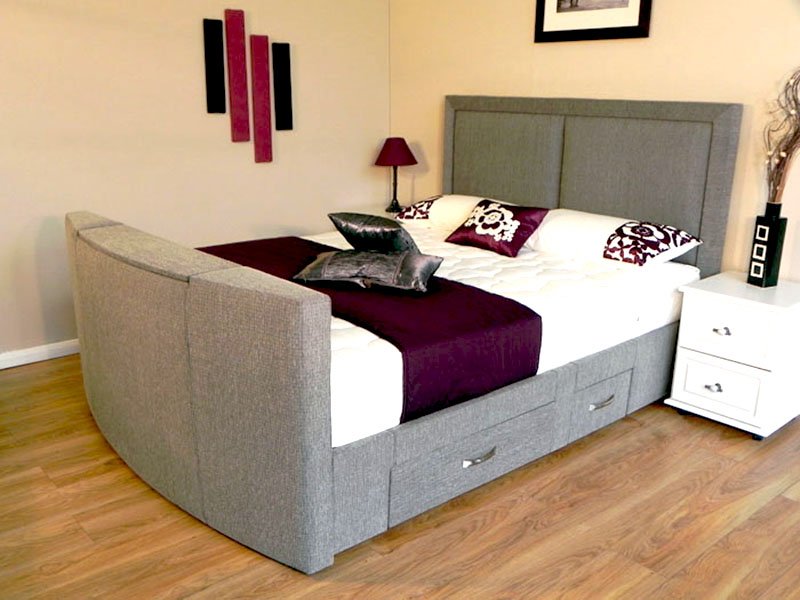 Sherborne Adjustable TV Bed TV Beds With 43" TV's Tellybeds