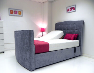 evelyn adjustable tv bed