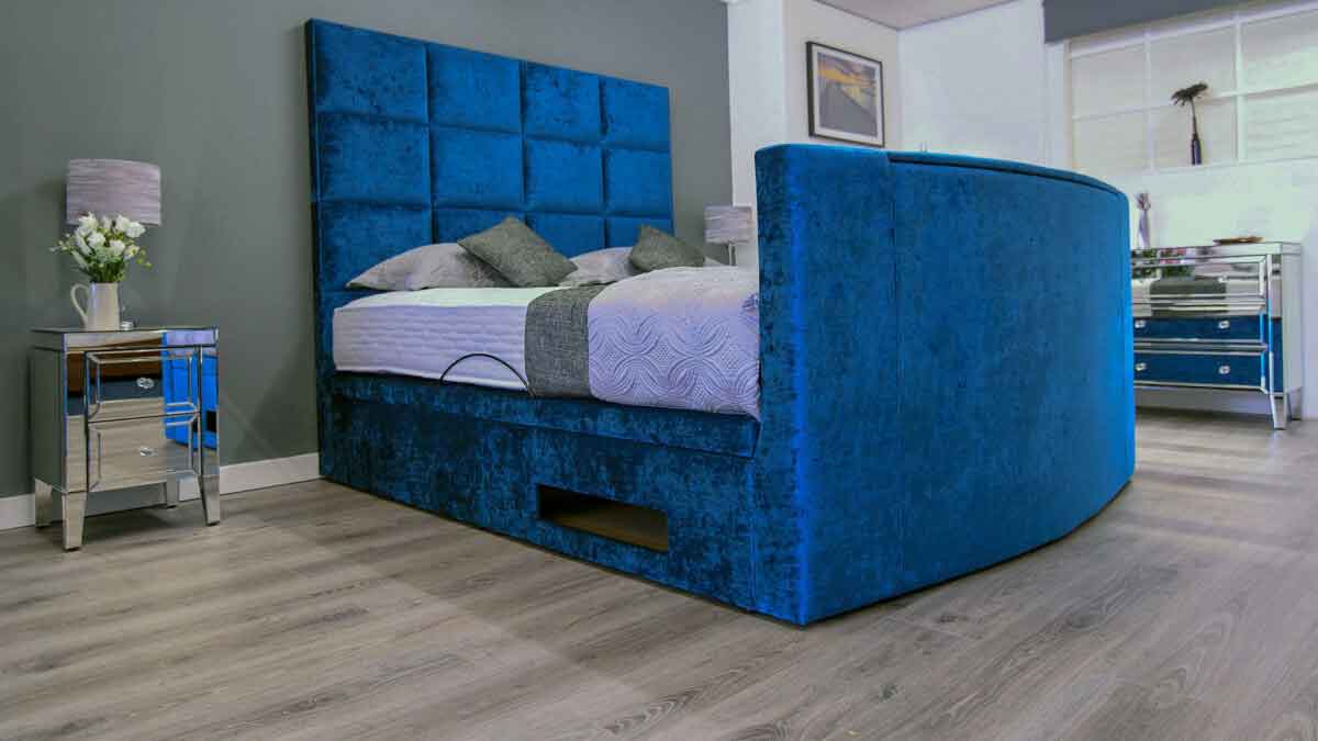 Tv Beds With Bluetooth Speakers, Tv Bed Frame King
