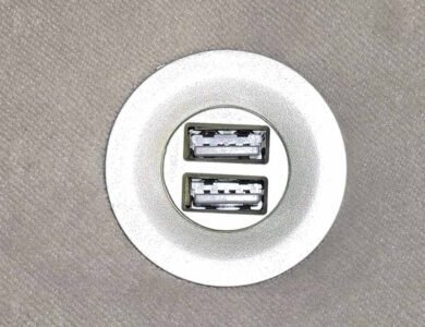 USB Port for TV bed media and charging