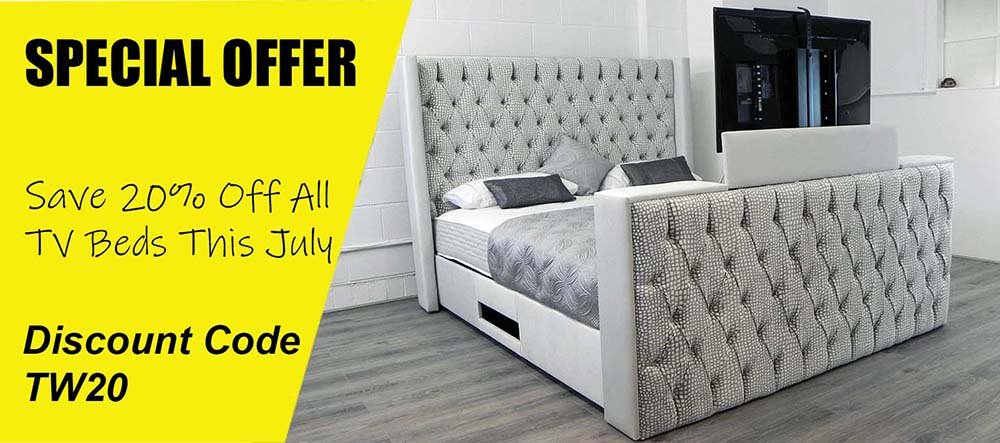 TV Bed Deal, with a 20% Off promotion code
