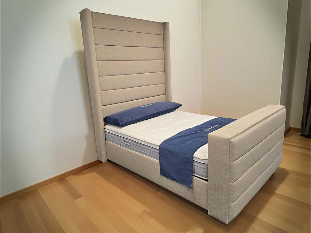 Majestic adjustable electric TV bed